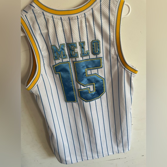 Jordan Basketball Jersey, Carmelo Anthony, white striped, limited edition - Picture 2 of 2